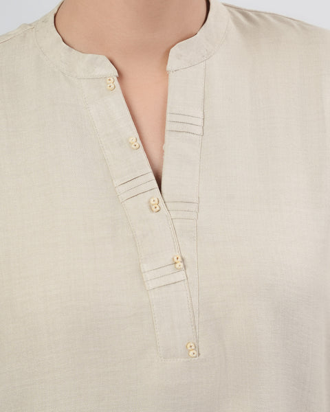 Women's Twill Dyed 2Pcs Co-Ord Set