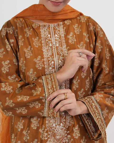 Women's Signature Embroidered 3pc Suit