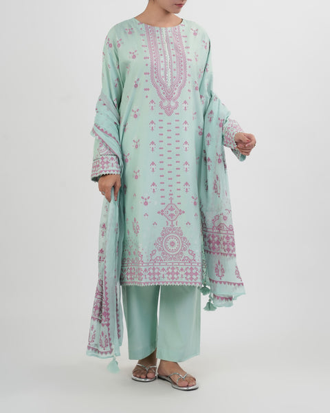Women's Essential Printed 3pc Suit