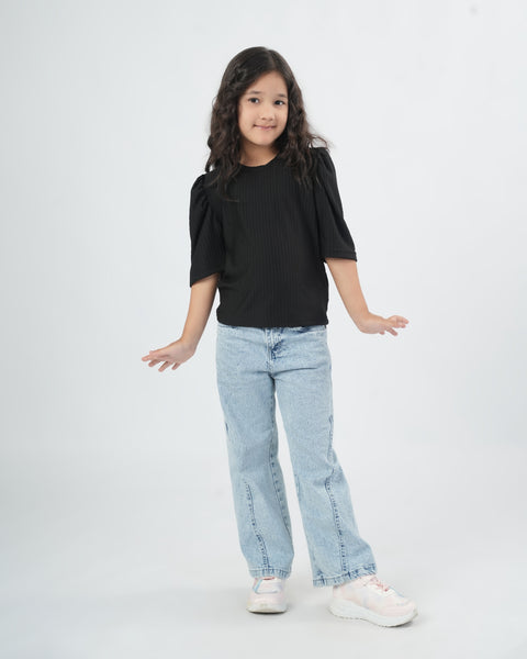 Girls' Half Sleeves T-Shirt
