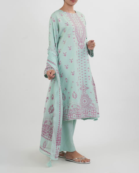 Women's Essential Printed 3pc Suit