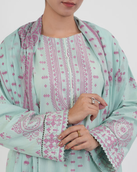 Women's Essential Printed 3pc Suit