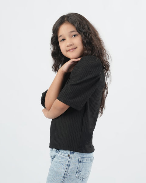 Girls' Half Sleeves T-Shirt