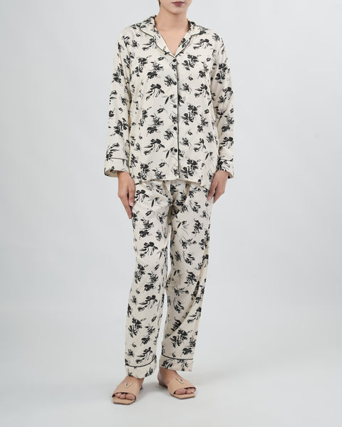 Women's Linen Comfort Pajama Set