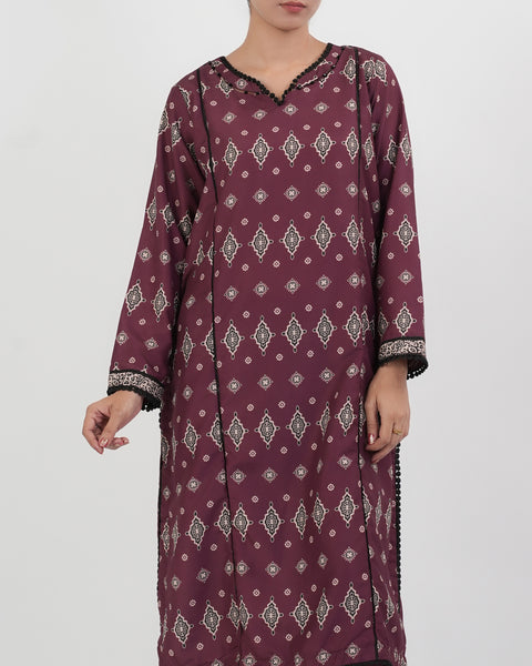 Women's Essentials Printed 2 Pc Suit