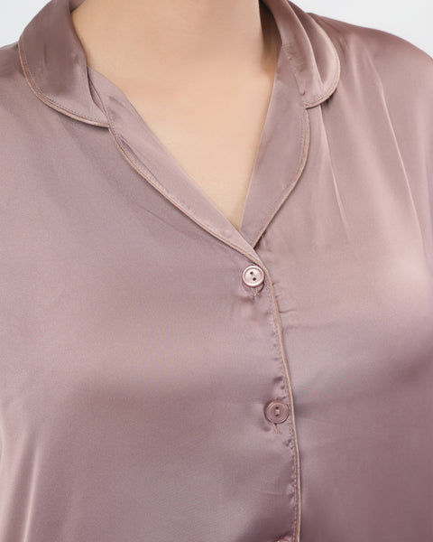 Women's Relaxed Fit Silk Pajama Set