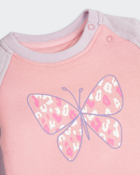 Newborn Girls Knitted Sweatshirt