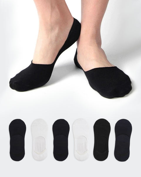 Men's Loafer Socks 6PC