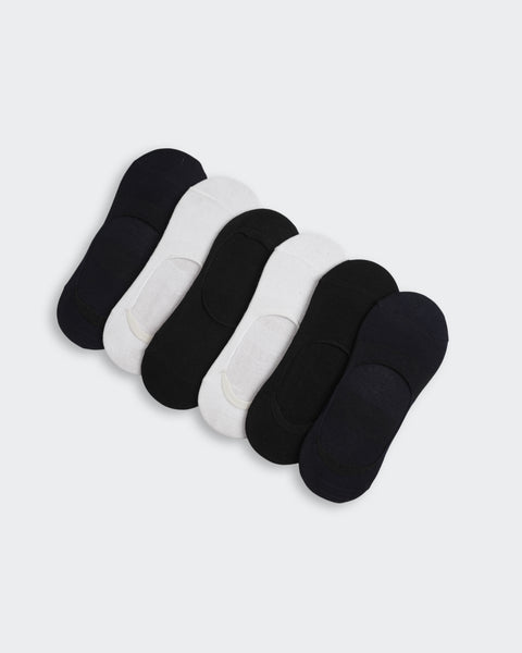 Men's Loafer Socks 6PC
