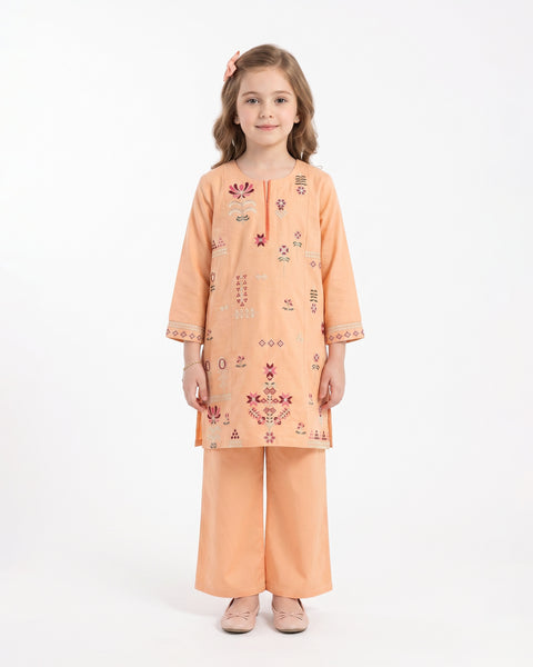 Girls' Signature Printed 2Pc Suit