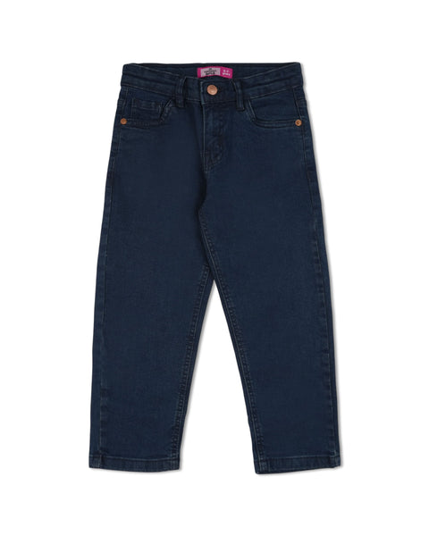 Eminent Girls Straight Fit Denim Pant