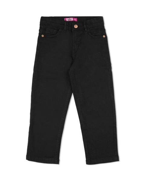 Eminent Girls Straight Fit Denim Pant