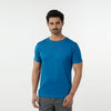 Eminent Men's Round Neck Half Sleeves T-Shirt - Mid Blue, Men's T-Shirts & Polos, Eminent, Chase Value
