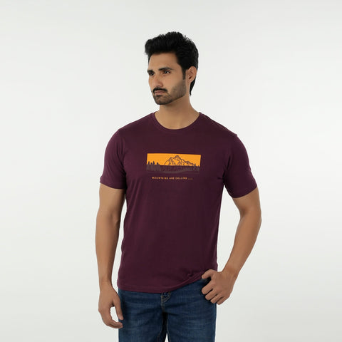 Eminent Men's Round Neck Half Sleeves Printed T-Shirt - Port Royal, Men's T-Shirts & Polos, Eminent, Chase Value