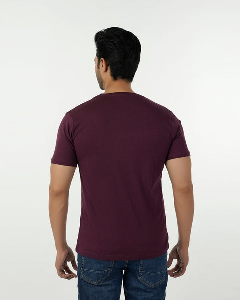 Eminent Men's Round Neck Half Sleeves Printed T-Shirt - Port Royal, Men's T-Shirts & Polos, Eminent, Chase Value