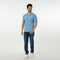 Eminent Men's Round Neck Half Sleeves Printed T-Shirt - Blue, Men's T-Shirts & Polos, Eminent, Chase Value