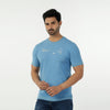 Eminent Men's Round Neck Half Sleeves Printed T-Shirt - Blue, Men's T-Shirts & Polos, Eminent, Chase Value