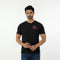Men's Eminent Round Neck Half Sleeves Printed T-Shirt - Black, Men's T-Shirts & Polos, Eminent, Chase Value