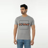 Eminent Men's Round Neck Half Sleeves Printed T-Shirt - Frost Grey, Men's T-Shirts & Polos, Eminent, Chase Value