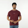 Eminent Men's Printed Half Sleeves T-Shirt - Maroon, Men's T-Shirts & Polos, Eminent, Chase Value