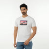 Eminent Men's Round Neck Half Sleeves Printed T-Shirt - White, Men's T-Shirts & Polos, Eminent, Chase Value