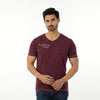 Eminent Men's Round Neck Half Sleeves Printed T-Shirt - Maroon, Men's T-Shirts & Polos, Eminent, Chase Value