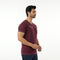Eminent Men's Round Neck Half Sleeves Printed T-Shirt - Maroon, Men's T-Shirts & Polos, Eminent, Chase Value