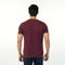 Eminent Men's Round Neck Half Sleeves Printed T-Shirt - Maroon, Men's T-Shirts & Polos, Eminent, Chase Value