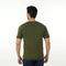 Men's Eminent Round Neck Half Sleeves Printed T-Shirt - Olive Green, Men's T-Shirts & Polos, Eminent, Chase Value