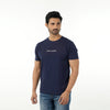 Men's Eminent Round Neck Half Sleeves Printed T-Shirt - Navy Blue, Men's T-Shirts & Polos, Eminent, Chase Value