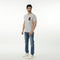 Eminent Men's Round Neck Half Sleeves Printed T-Shirt - Ash Grey, Men's T-Shirts & Polos, Eminent, Chase Value