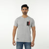 Eminent Men's Round Neck Half Sleeves Printed T-Shirt - Ash Grey, Men's T-Shirts & Polos, Eminent, Chase Value