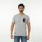 Eminent Men's Round Neck Half Sleeves Printed T-Shirt - Ash Grey, Men's T-Shirts & Polos, Eminent, Chase Value