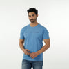 Eminent Men's Round Neck Half Sleeves Printed T-Shirt - Powder Blue, Men's T-Shirts & Polos, Eminent, Chase Value
