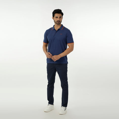 Eminent Men's Polo Half Sleeves T-Shirt - Navy Blue, Men's T-Shirts & Polos, Eminent, Chase Value