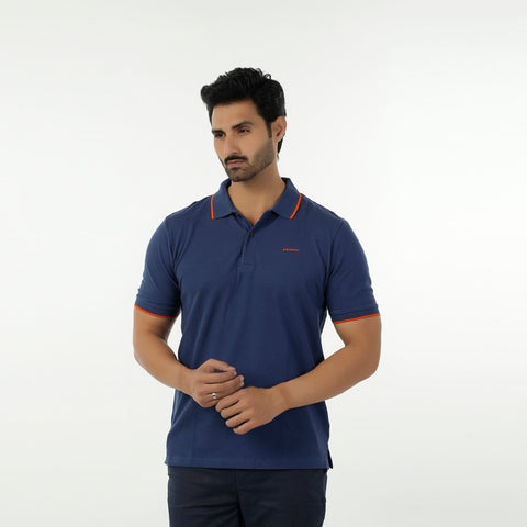 Eminent Men's Polo Half Sleeves T-Shirt - Navy Blue, Men's T-Shirts & Polos, Eminent, Chase Value