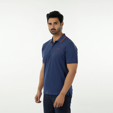 Eminent Men's Polo Half Sleeves T-Shirt - Navy Blue, Men's T-Shirts & Polos, Eminent, Chase Value