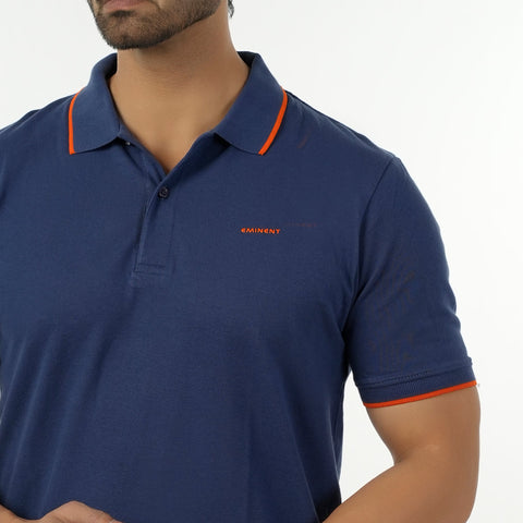 Eminent Men's Polo Half Sleeves T-Shirt - Navy Blue, Men's T-Shirts & Polos, Eminent, Chase Value
