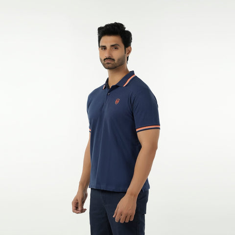 Eminent Men's Polo Half Sleeves T-Shirt - Navy Blue, Men's T-Shirts & Polos, Eminent, Chase Value