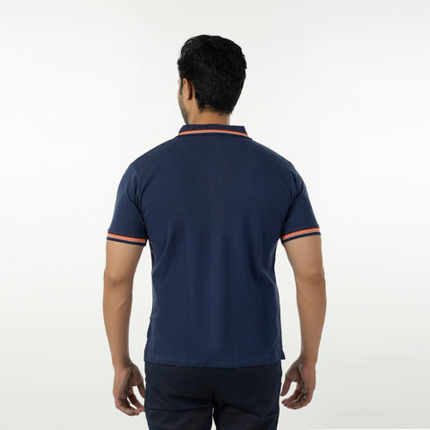 Eminent Men's Polo Half Sleeves T-Shirt - Navy Blue, Men's T-Shirts & Polos, Eminent, Chase Value