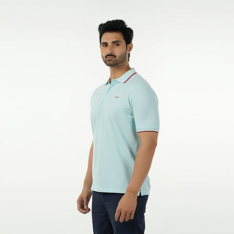 Eminent Men's Polo Half Sleeves T-Shirt - Sky Blue, Men's T-Shirts & Polos, Eminent, Chase Value