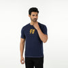 Eminent Men's Round Neck Half Sleeves Printed T-Shirt - Navy Blue, Men's T-Shirts & Polos, Eminent, Chase Value