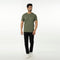 Eminent Men's Round Neck Half Sleeves Printed T-Shirt - Olive Green, Men's T-Shirts & Polos, Eminent, Chase Value