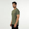 Eminent Men's Round Neck Half Sleeves Printed T-Shirt - Olive Green, Men's T-Shirts & Polos, Eminent, Chase Value