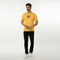 Eminent Men's Round Neck Half Sleeves Printed T-Shirt - Yellow, Men's T-Shirts & Polos, Eminent, Chase Value