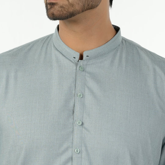 Eminent Men's Trim Fit Shalwar Suit - Aqua, Men's Shalwar Kameez, Eminent, Chase Value