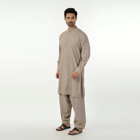 Eminent Men's Kurta Shalwar Suit - Brown, Men's Shalwar Kameez, Eminent, Chase Value
