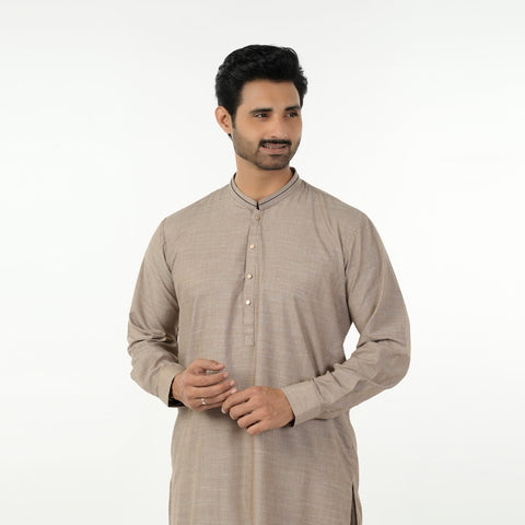 Eminent Men's Kurta Shalwar Suit - Brown, Men's Shalwar Kameez, Eminent, Chase Value