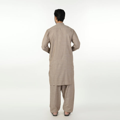 Eminent Men's Kurta Shalwar Suit - Brown, Men's Shalwar Kameez, Eminent, Chase Value