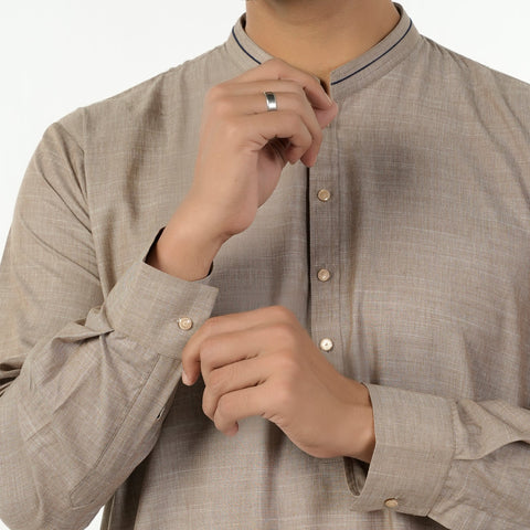 Eminent Men's Kurta Shalwar Suit - Brown, Men's Shalwar Kameez, Eminent, Chase Value